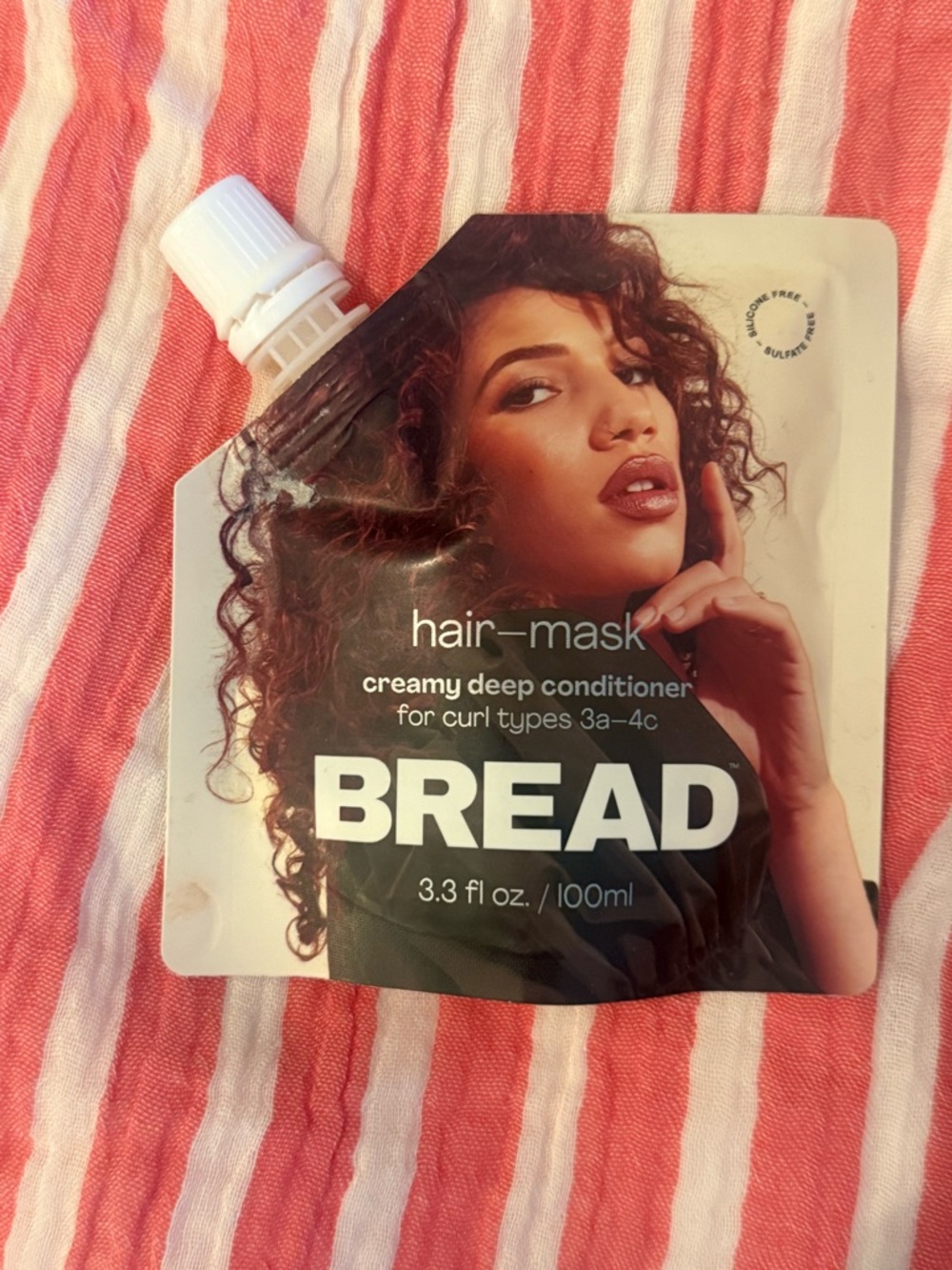 Curly Hair-Mask Creamy Deep Conditioner Bread Beauty Supply New Sealed